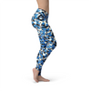 Premier Blue Camo Leggings