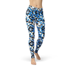 Premier Blue Camo Leggings