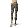 Green Camouflage Leggings