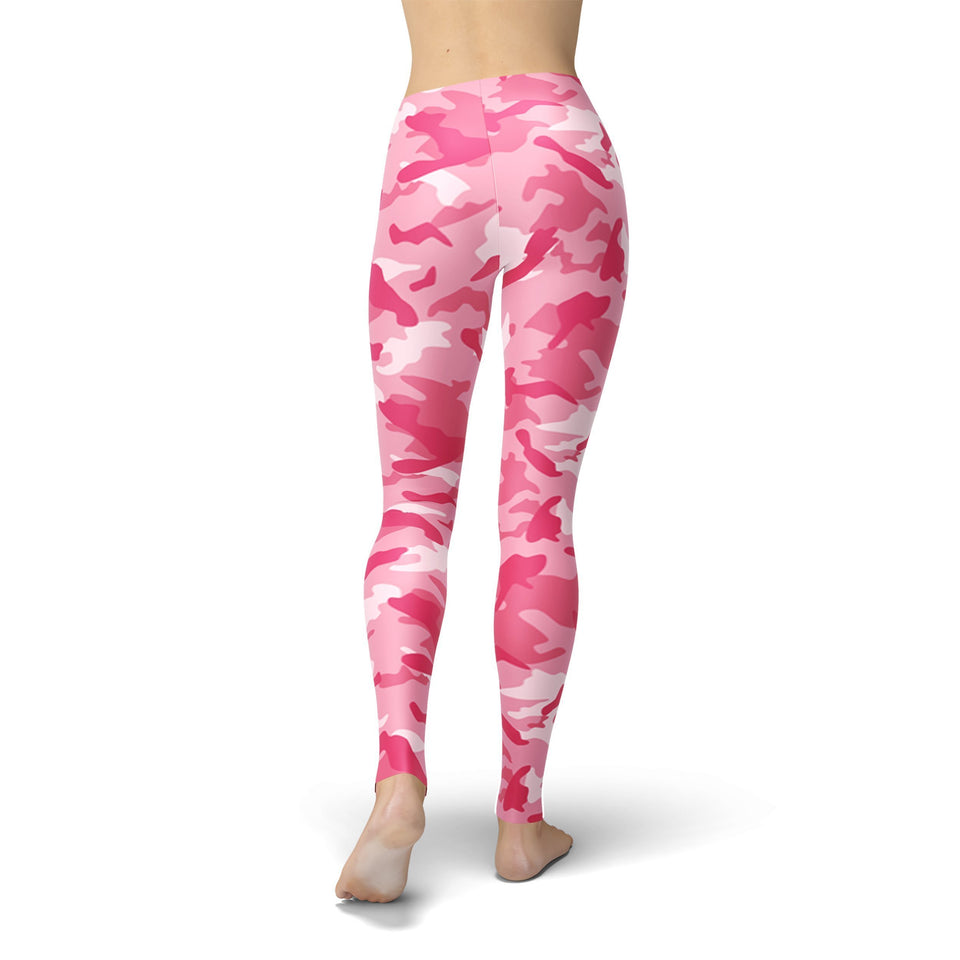 Pink Camo Leggings