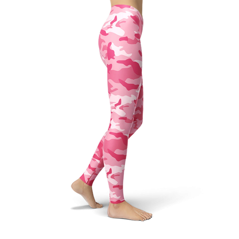 Pink Camo Leggings