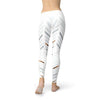 Womens White Stripes Leggings - Leggings