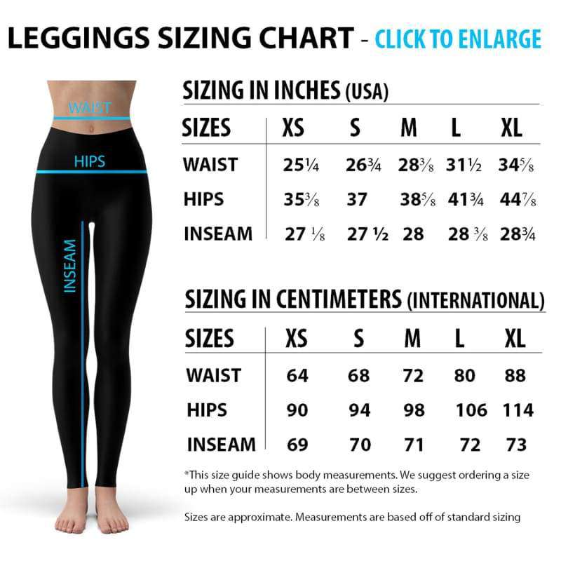 Womens White Stripes Leggings - Leggings